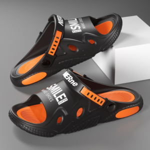 Non-slip and soft men's slippers