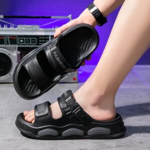 Soft cloud-feel men's slippers