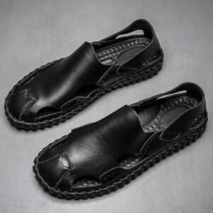 Toe-Covered Sandalsb Outdoor Slippers