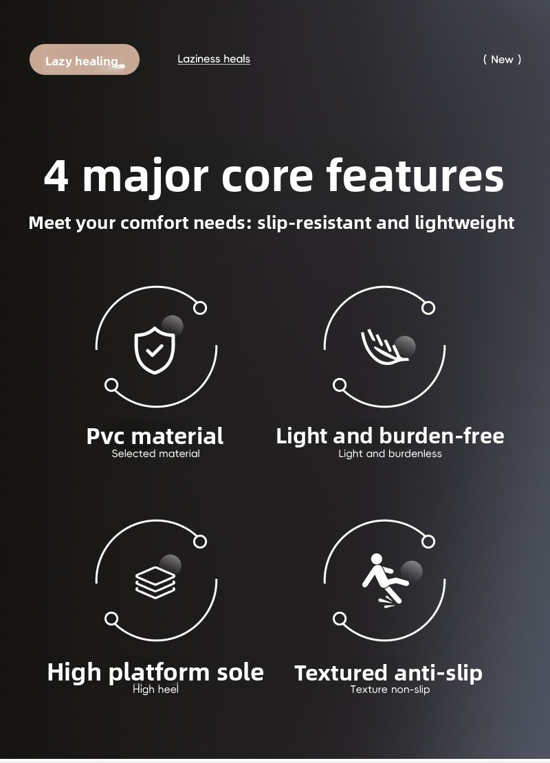 outdoor and indoor slippers