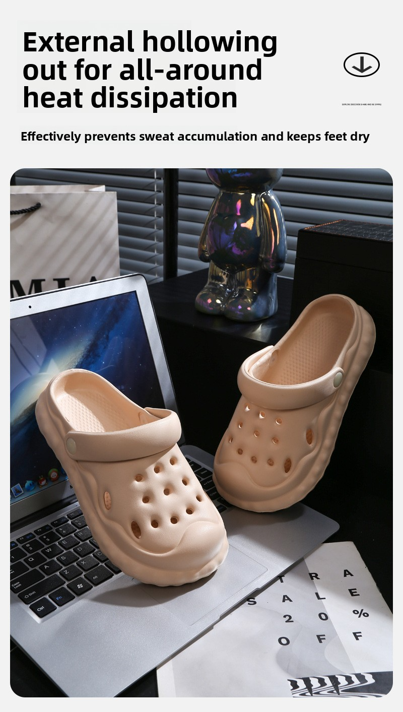 outdoor and indoor slippers