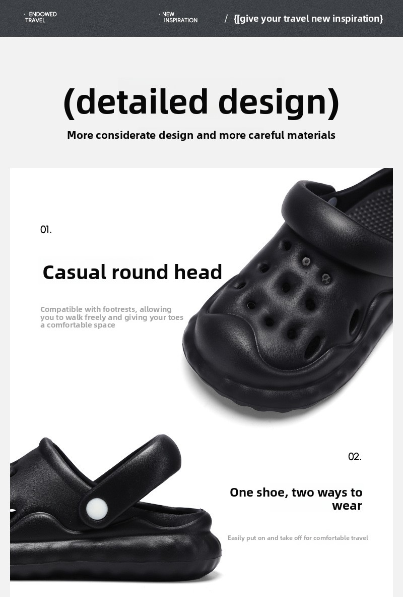 outdoor and indoor slippers